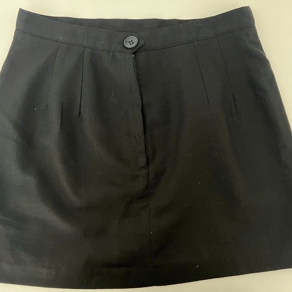 iNAMORATA BLACK SUIT SKIRT - Picture 4 of 4